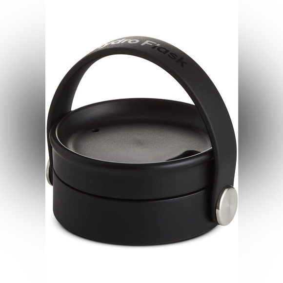 WHITE Hydro Flask Stainless Steel Wide Mouth Bottle - Picture 3 of 4